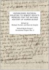 Unpublished Material relating to Robert Boyle's 'Memoirs for the Natural History of Human Blood' - thumbnail cover image